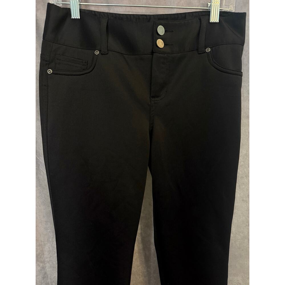 NY&C Tailored Stretch Dress Pants Trousers Satin Style New York & Company - Picture 3 of 9